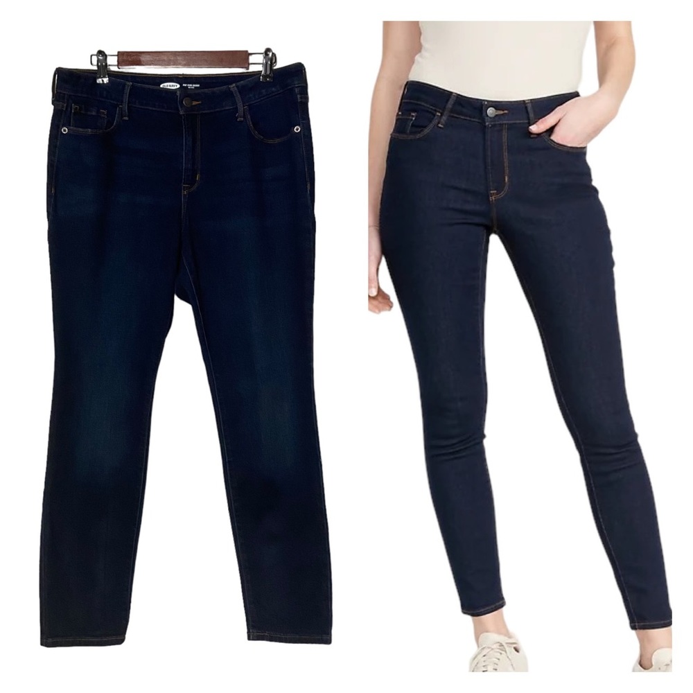 Mid-Rise Pop Icon Skinny Old Navy Jeans Blue